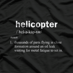 Helicopter Definition T-Shirt