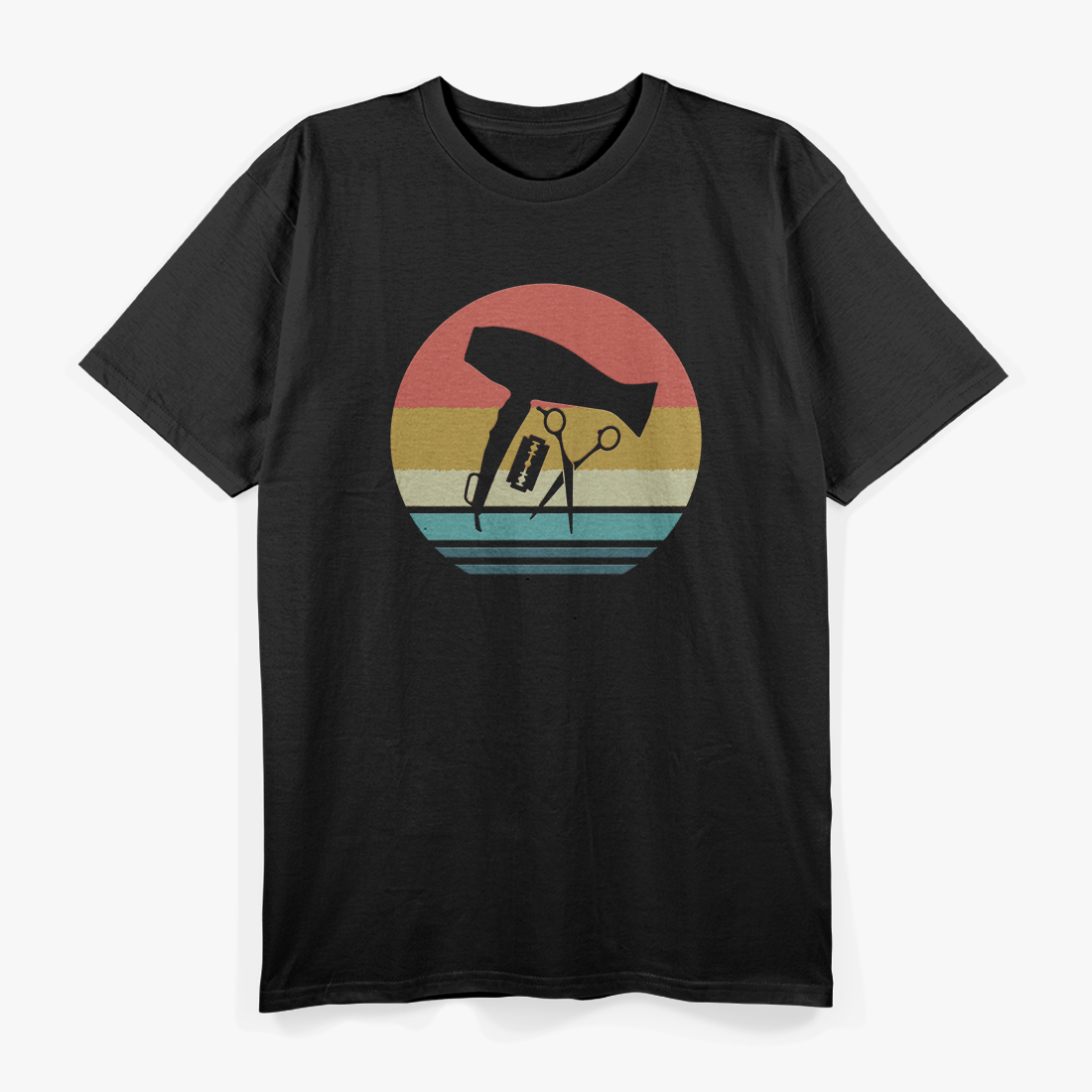 Hairdresser Vintage Retro Barber Hairstylist Salon T-Shirt