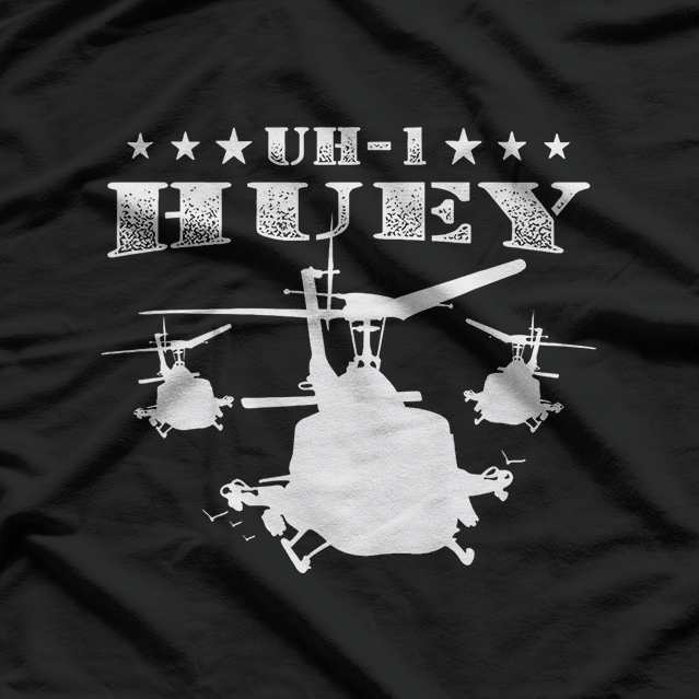UH-1 Huey: Iconic Military Helicopter T-Shirt