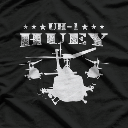 UH-1 Huey: Iconic Military Helicopter T-Shirt
