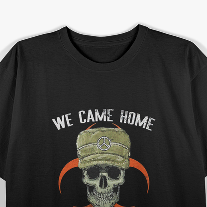 We Came Home and Death Came With Us: Agent Orange Awareness T-Shirt