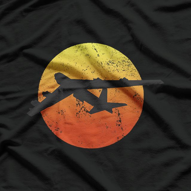 B-52 Stratofortress: Silhouette Sunset T-Shirt
