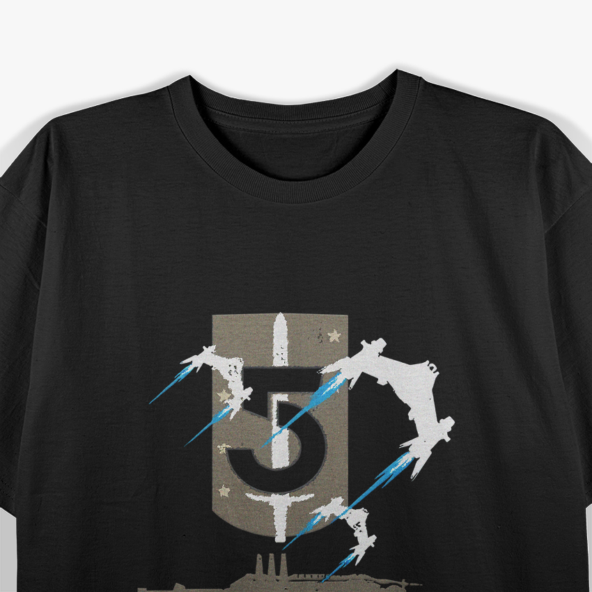 Babylon 5 Retro Sci-Fi Space Enthusiast T-Shirt