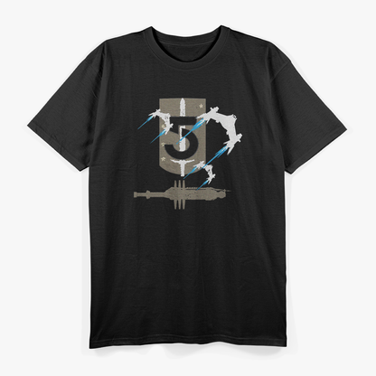 Babylon 5 Retro Sci-Fi Space Enthusiast T-Shirt
