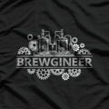 Brewgineer: Master of Beer Engineering T-Shirt