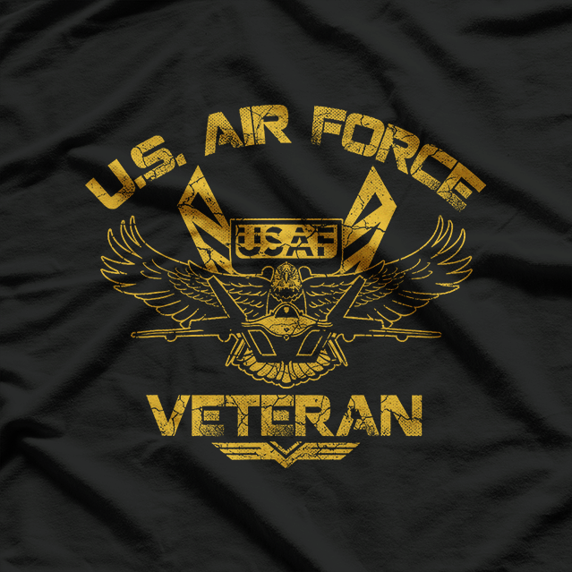 U.S. Air Force Veteran – Military US Flag Veterans Day Honor T-Shirt