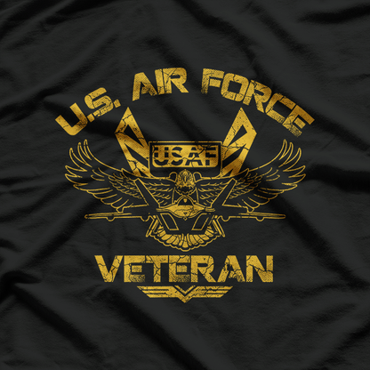 U.S. Air Force Veteran – Military US Flag Veterans Day Honor T-Shirt
