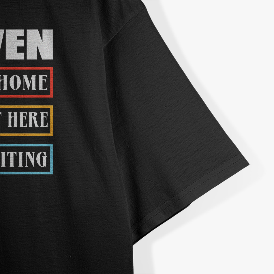 Heaven Is My Home, I'm Just Here Recruiting – Jesus Christian Retro T-Shirt