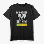 UH-1 Huey Helicopter Pilot T-Shirt
