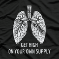 Mindful Breathing: Get High on Your Supply T-Shirt