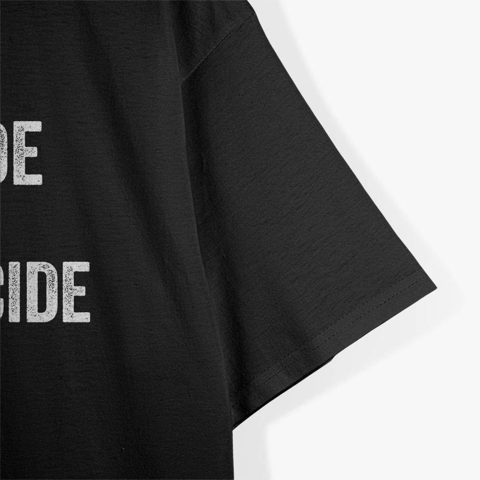 No Pride in Genocide: Stand for Humanity T-Shirt
