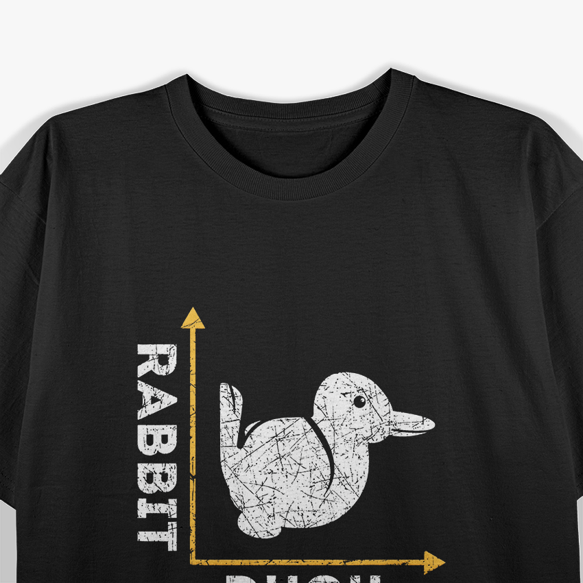 Rabbit or Duck? Optical Illusion T-Shirt