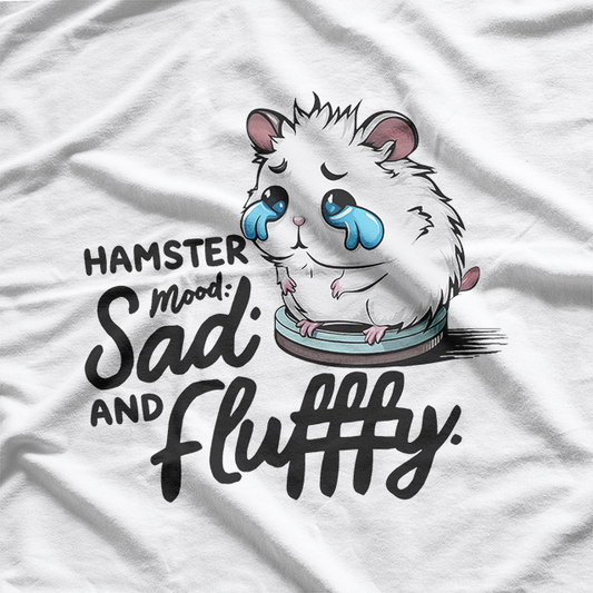 Sad and Fluffy Hamster Mood T-Shirt