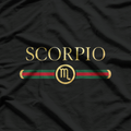 Scorpio Zodiac Sign October November Birthday Art T-Shirt