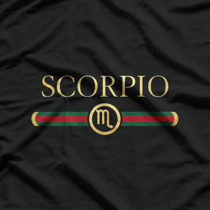 Scorpio Zodiac Sign October November Birthday Art T-Shirt