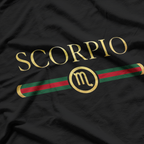 Scorpio Zodiac Sign October November Birthday Art T-Shirt