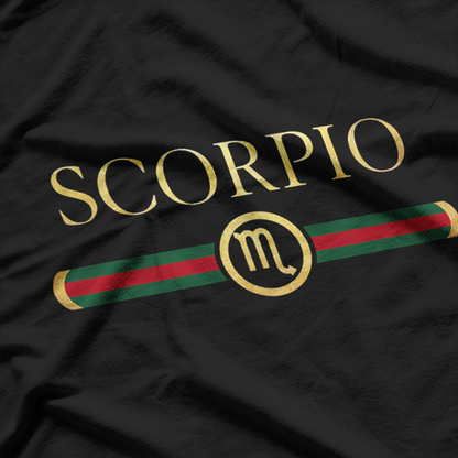 Scorpio Zodiac Sign October November Birthday Art T-Shirt