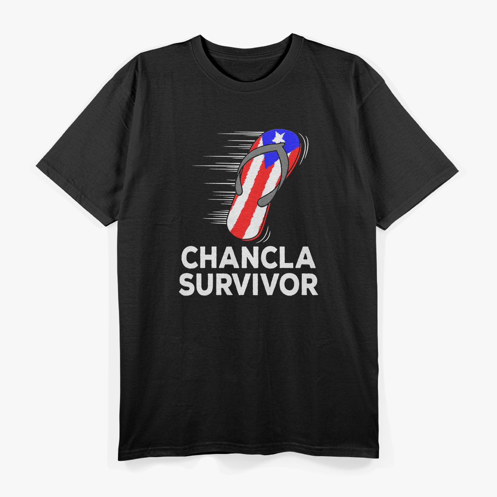 Chancla Survivor Funny Latino T-Shirt
