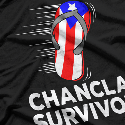 Chancla Survivor Funny Latino T-Shirt