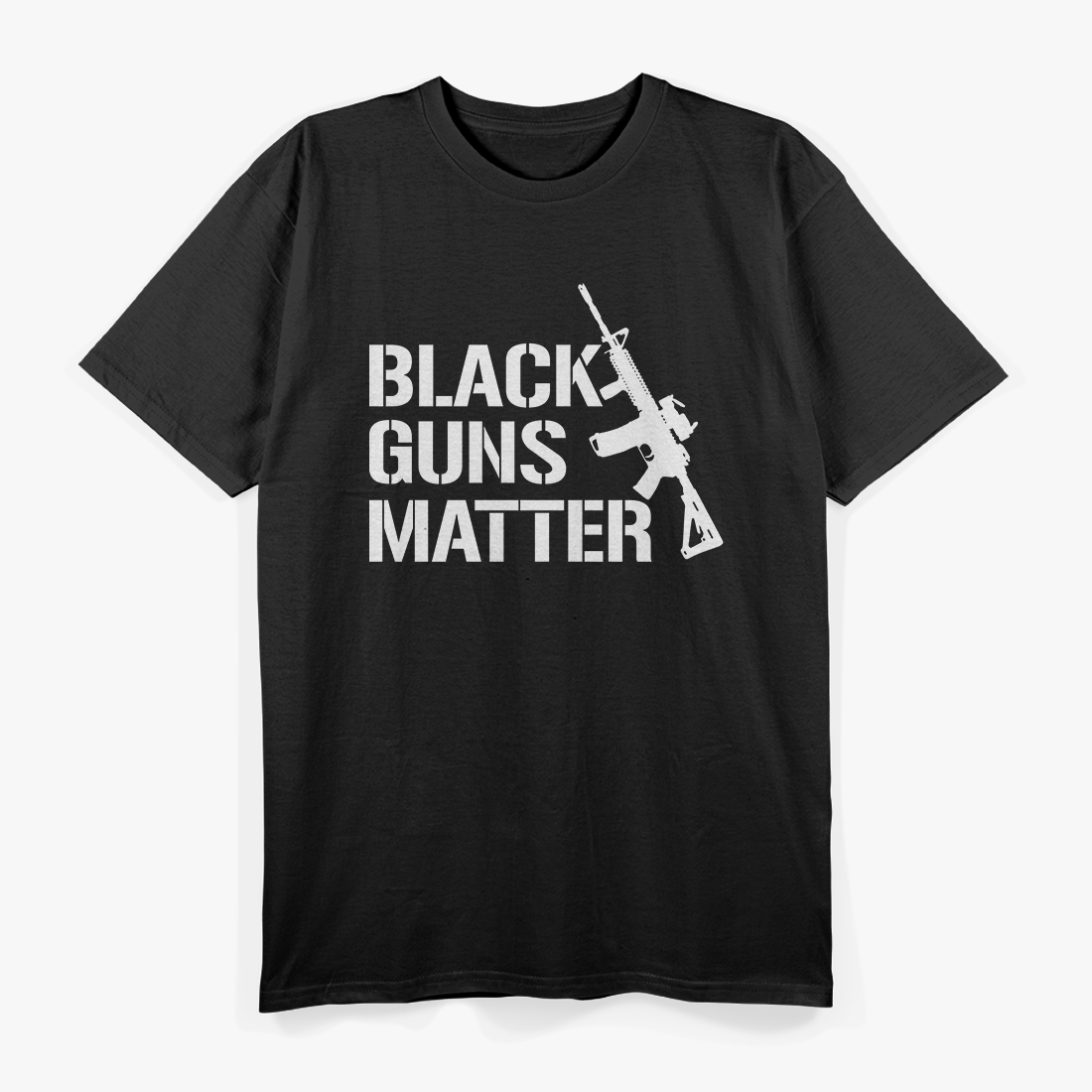 Black Guns Matter – African American Protection Humor T-Shirt
