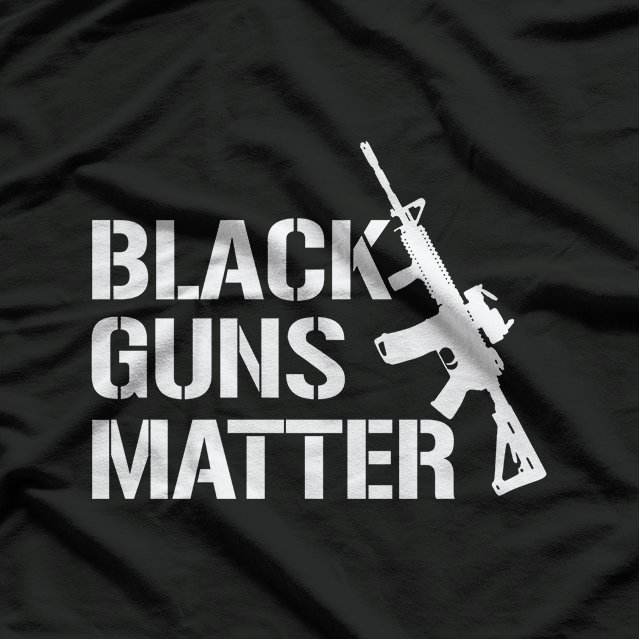 Black Guns Matter – African American Protection Humor T-Shirt