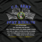 Fort Benning Legacy – Army History Tribute T-Shirt