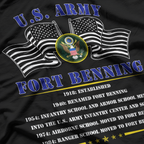 Fort Benning Legacy – Army History Tribute T-Shirt