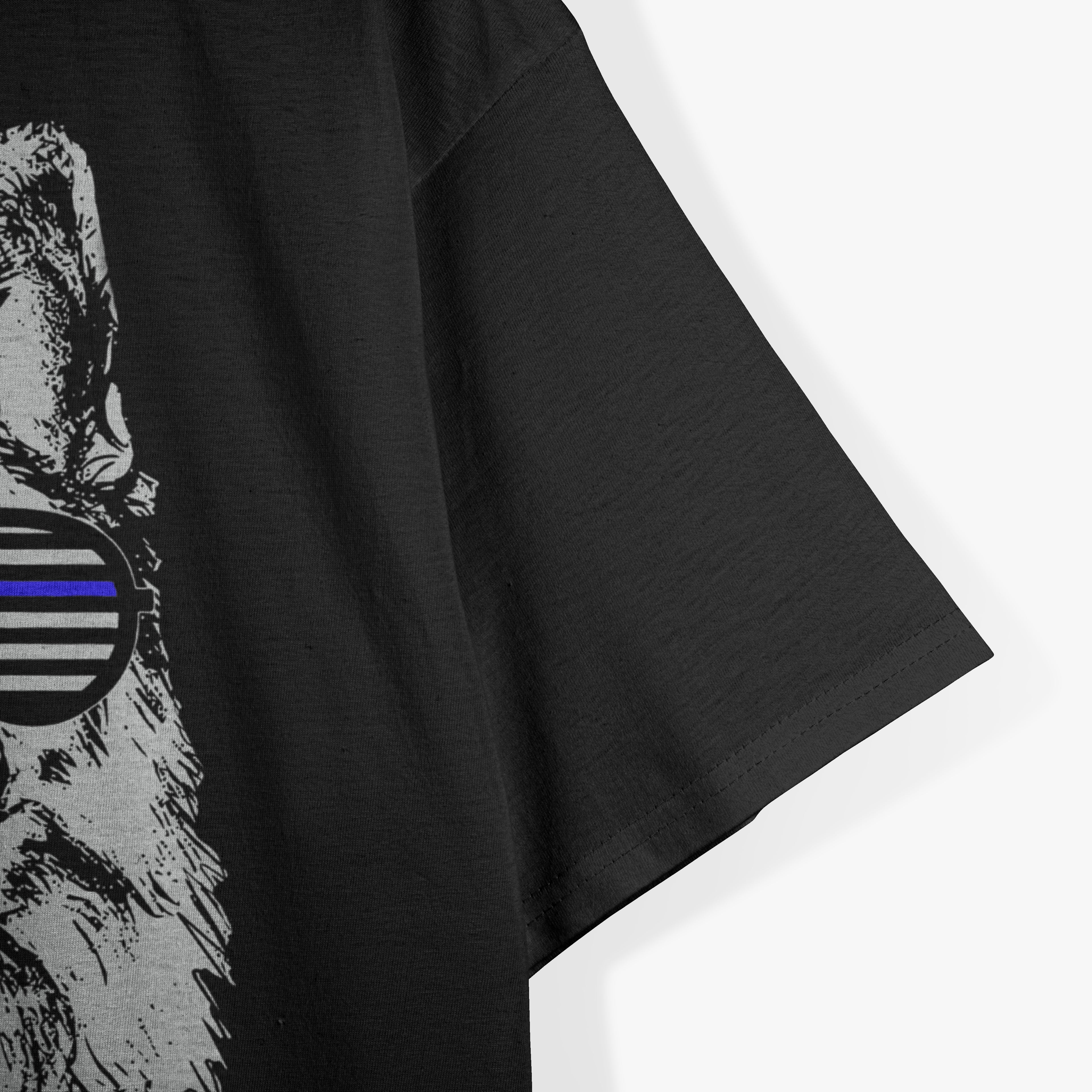 K9 Thin Blue Line Flag German Shepherd Police Dog T-Shirt