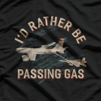 KC-135 F-22 Plane USA FlagT-Shirt