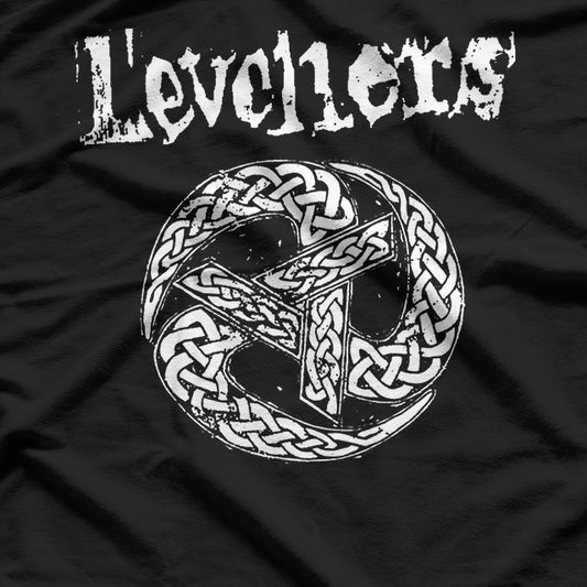 Retro Tribute Art for The Levellers’ Iconic Music Legacy T-Shirt