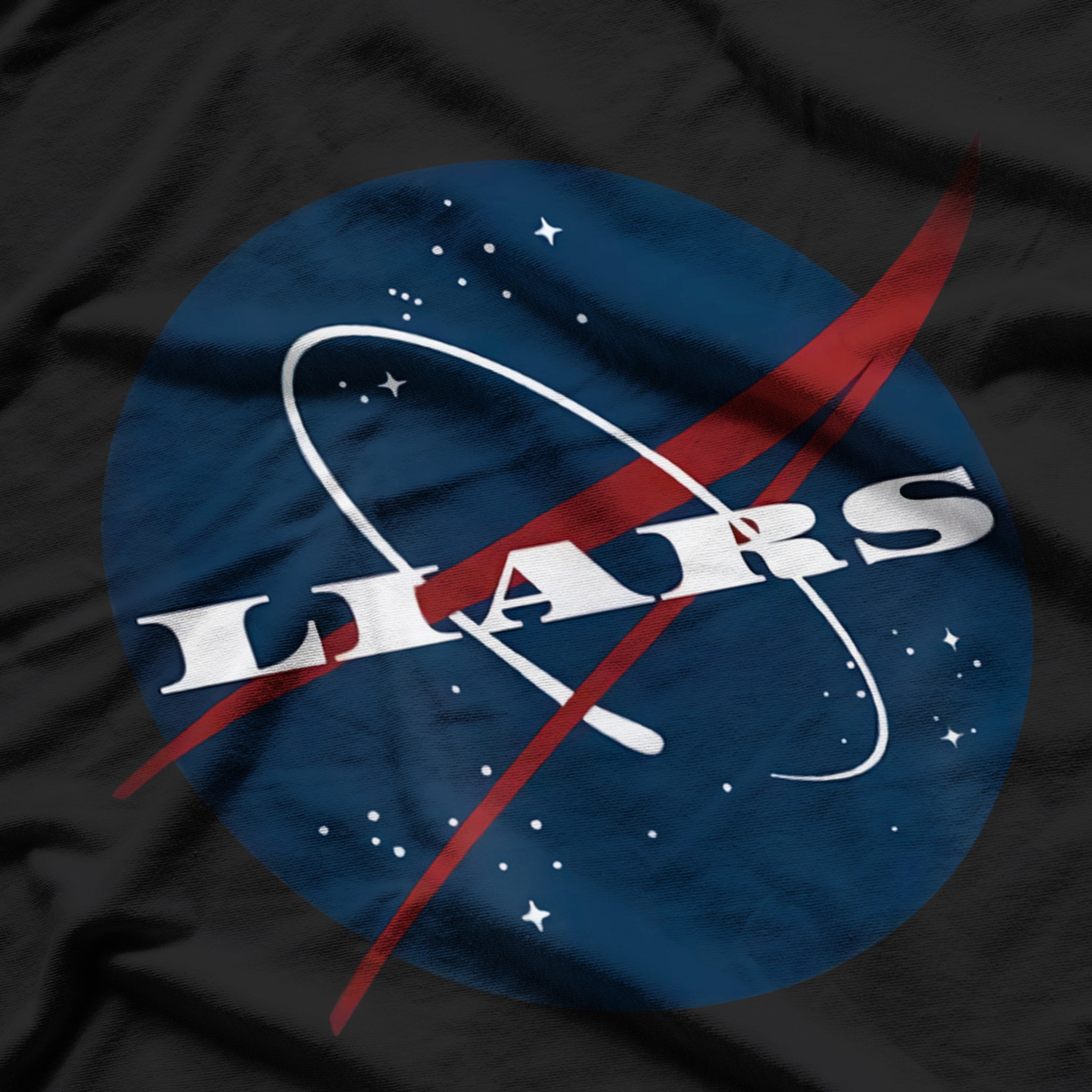 N.A.S.A Liars ~ Flat Earth ~ Fake Space T-Shirt