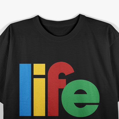 Life On Life's Terms Sobriety Recovery Funny AA NA T-Shirt