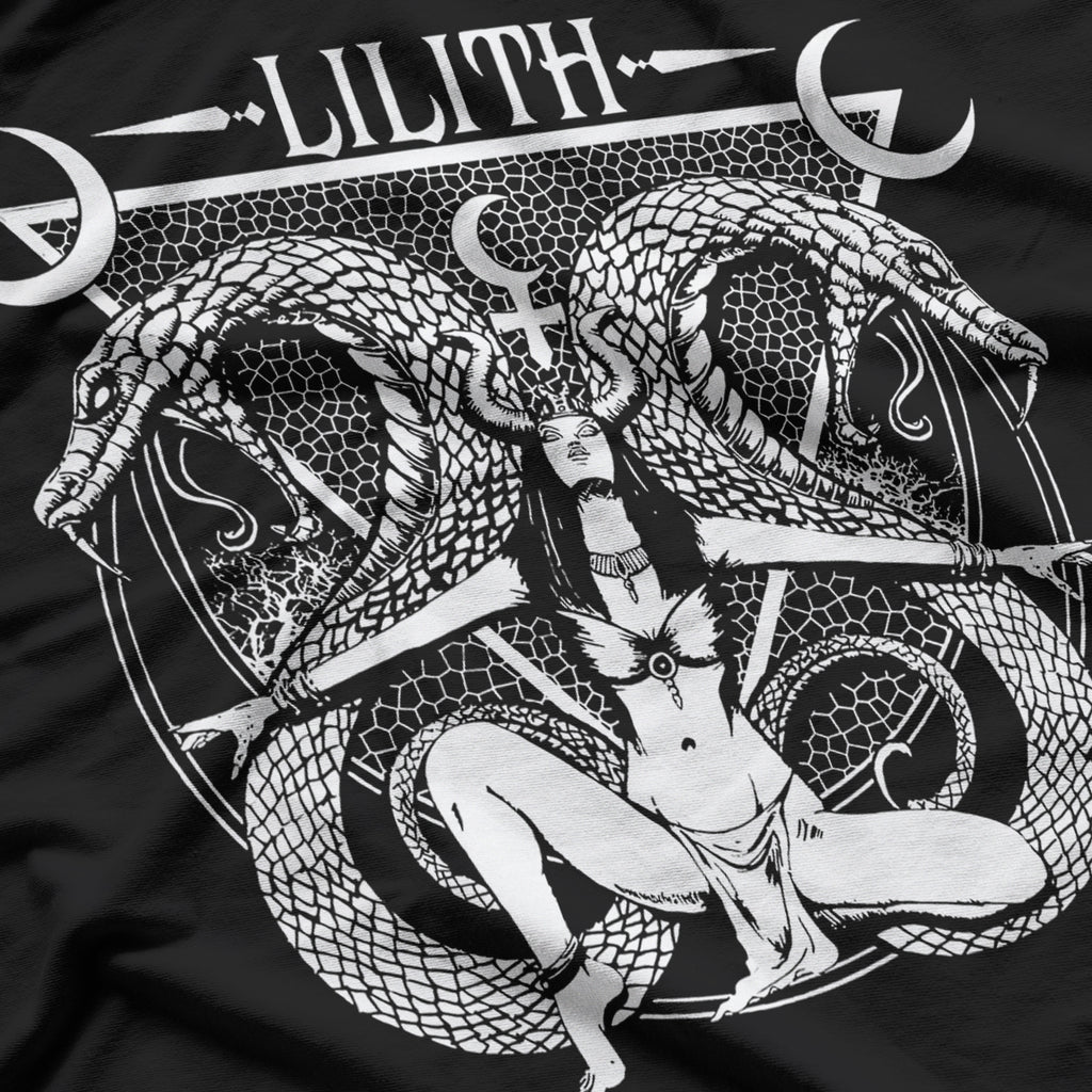 Lilith Goddess Mystical Lilith Serpent T-Shirt