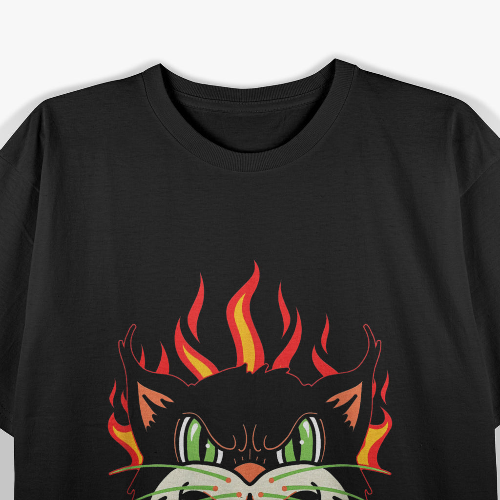 Lucipurr Satanic Lucifer Devil Cat T-Shirt