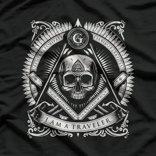 Master Masonic Journey Traveler T-Shirt