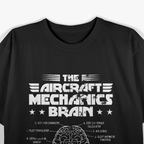 Mechanics Brain Aviation T-Shirt