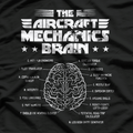 Mechanics Brain Aviation T-Shirt