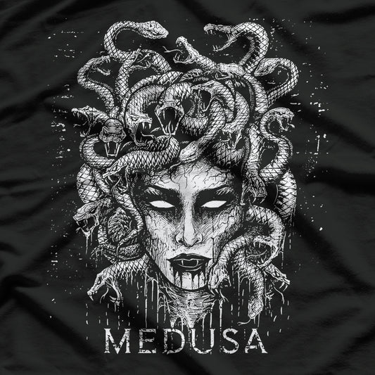 Medusa Greek Mythology's Scary Medusa's Gaze T-Shirt