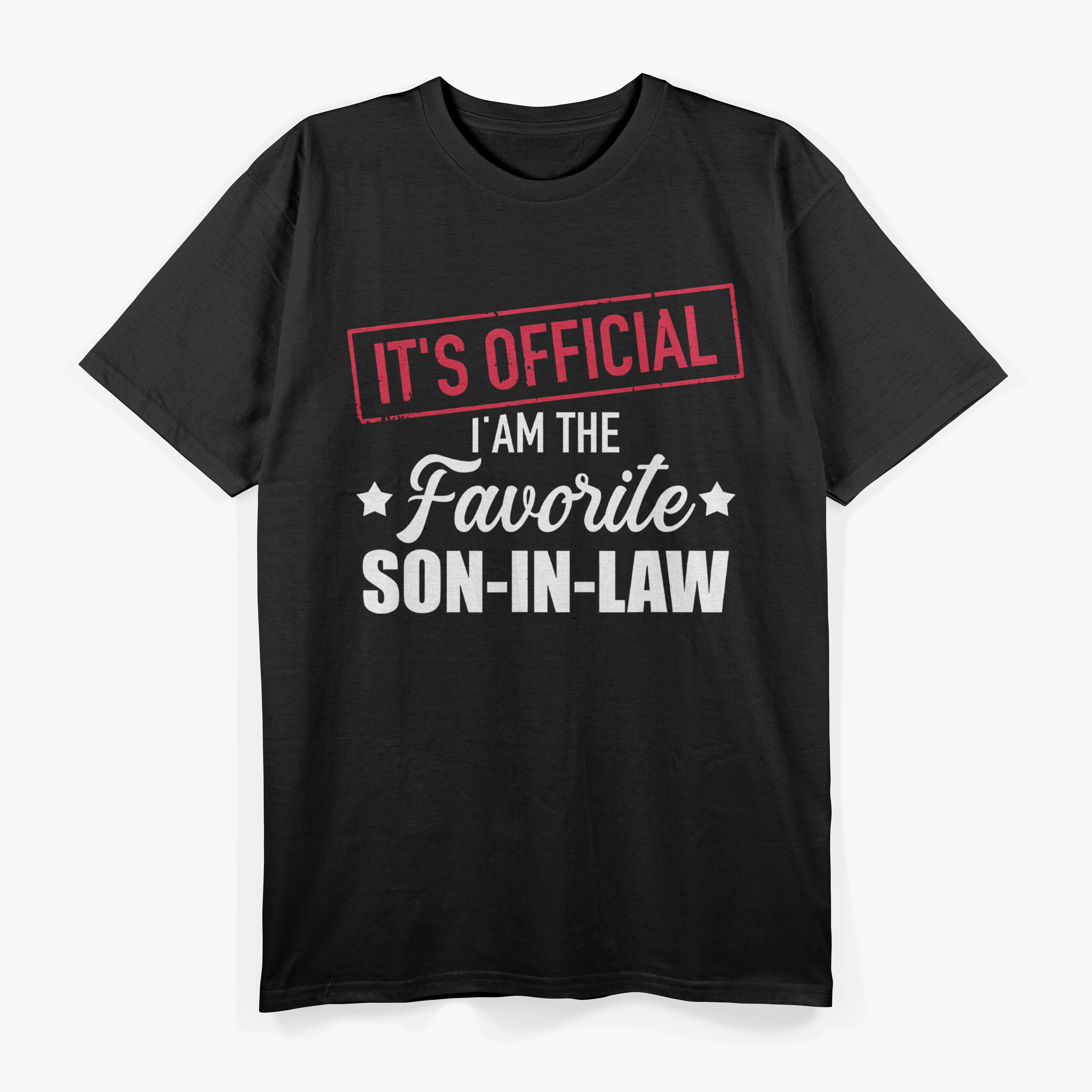 It's official i'm the favorite son-in-law T-Shirt