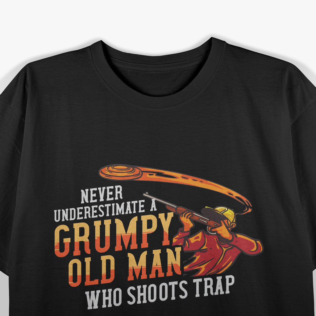 A Grumpy Old Man Sporting Clay Shooting T-Shirt