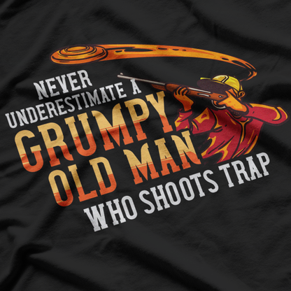 A Grumpy Old Man Sporting Clay Shooting T-Shirt