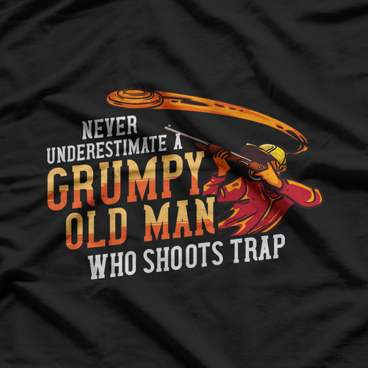 A Grumpy Old Man Sporting Clay Shooting T-Shirt