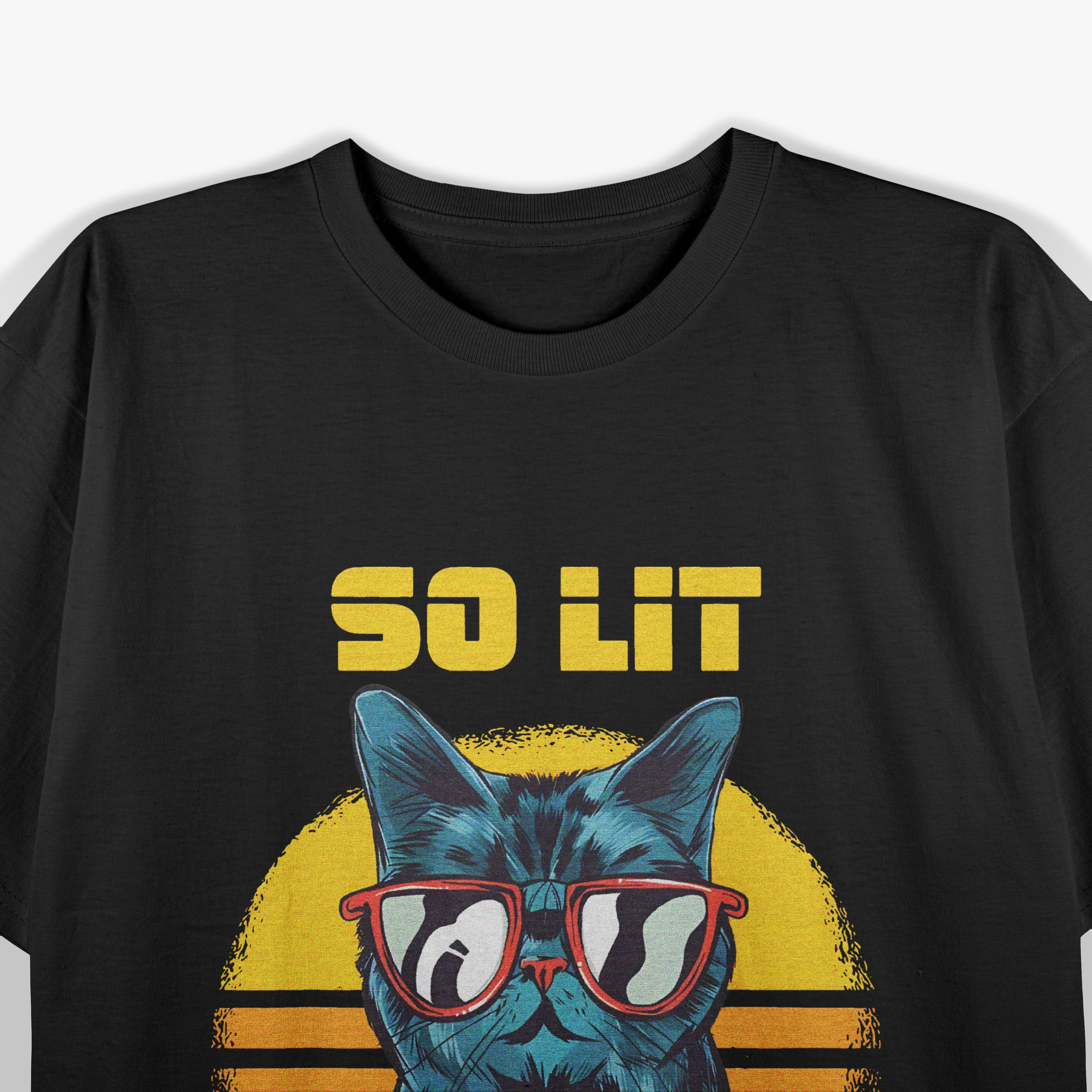 Cat Kitten DJ Kitty Music T-Shirt