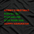 Sassy Christmas Kiss My Holiday Cheer T-Shirt