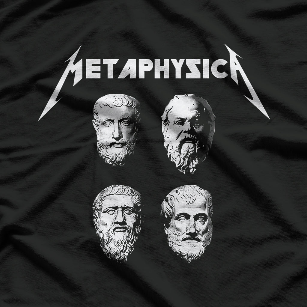 Metaphysica Socrates Plato Aristotle Philosopher Metaphysics T-Shirt