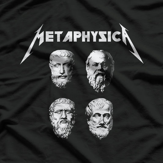 Metaphysica Socrates Plato Aristotle Philosopher Metaphysics T-Shirt