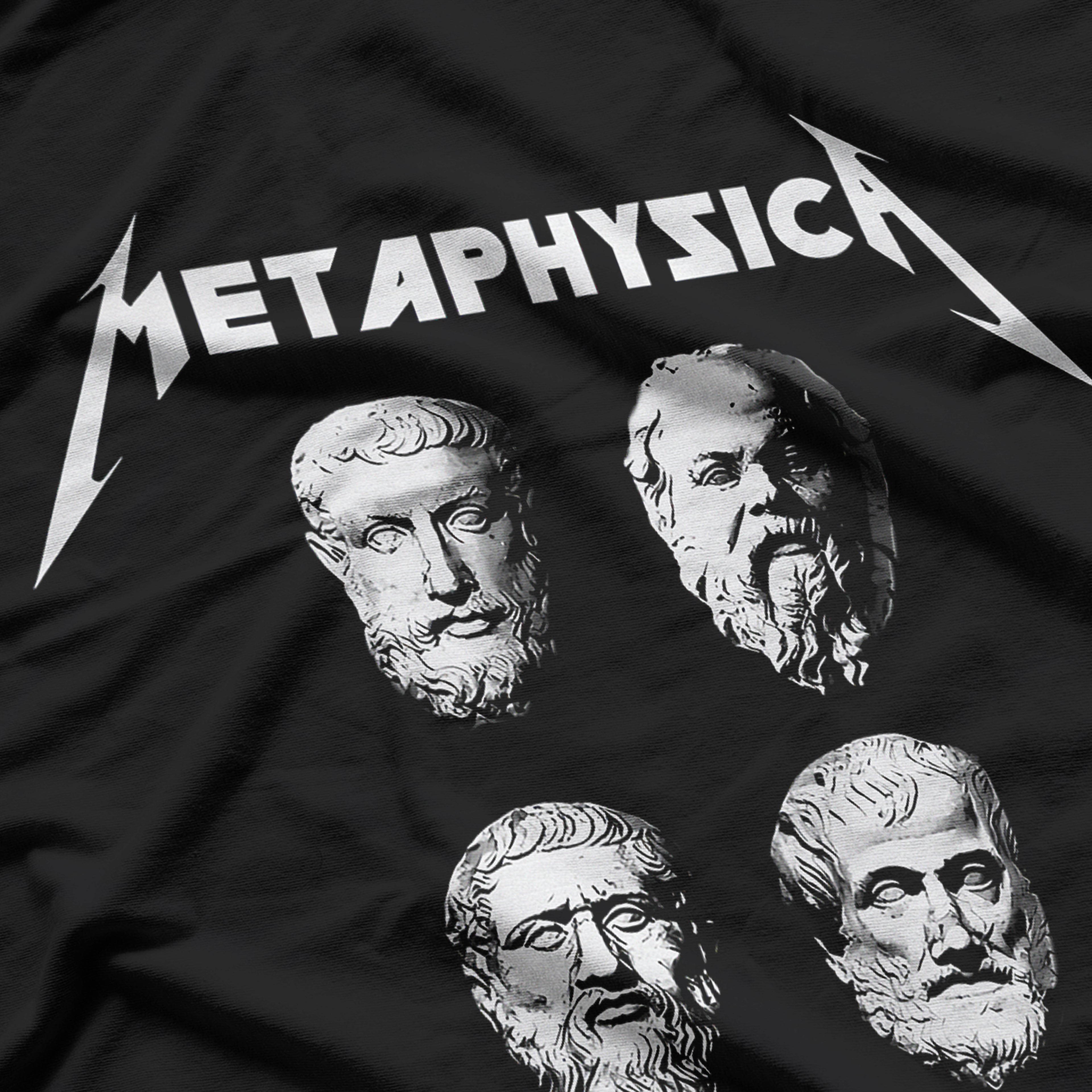 Metaphysica Socrates Plato Aristotle Philosopher Metaphysics T-Shirt