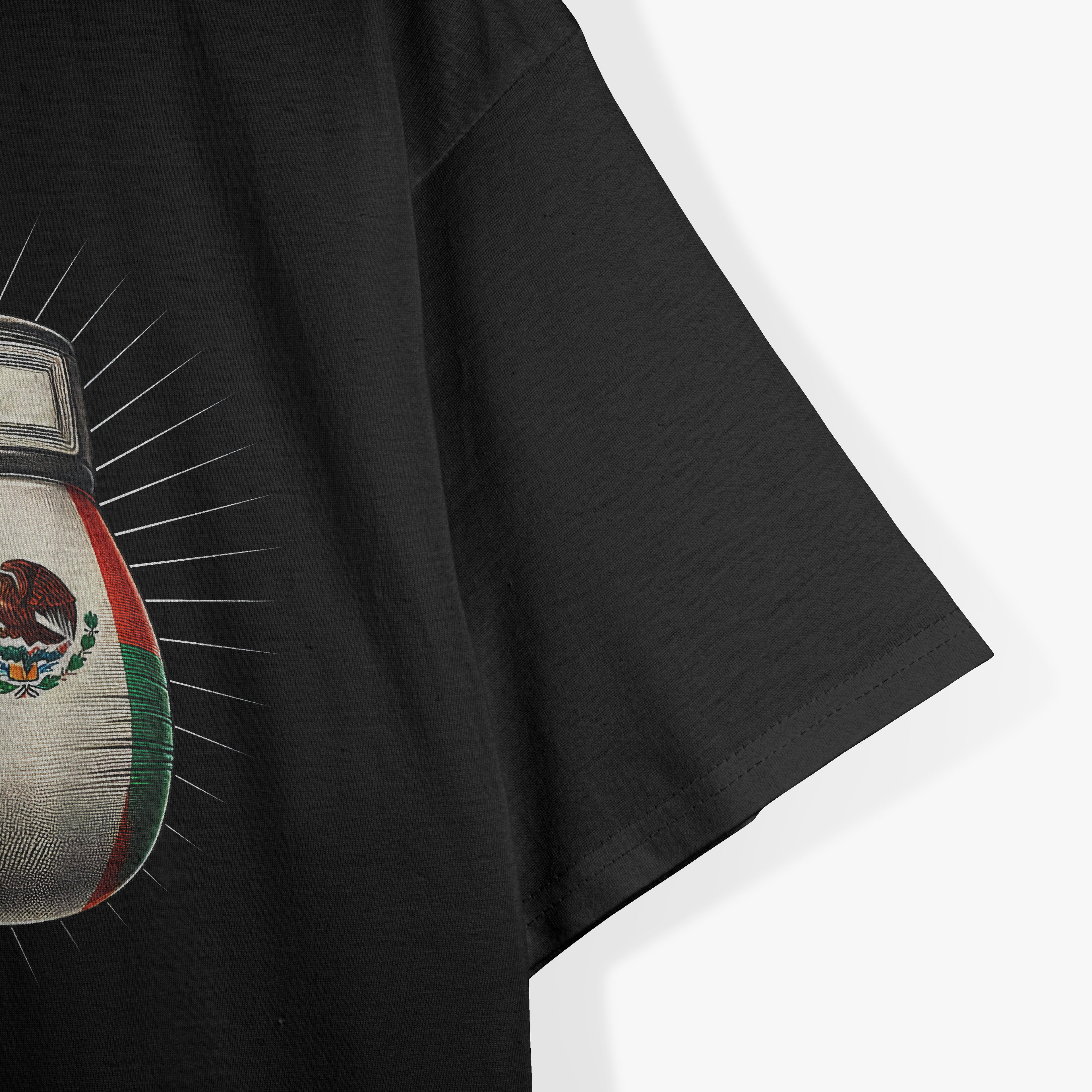 Boxing Gloves Mexico Boxing Vintage Mexican Flag T-Shirt