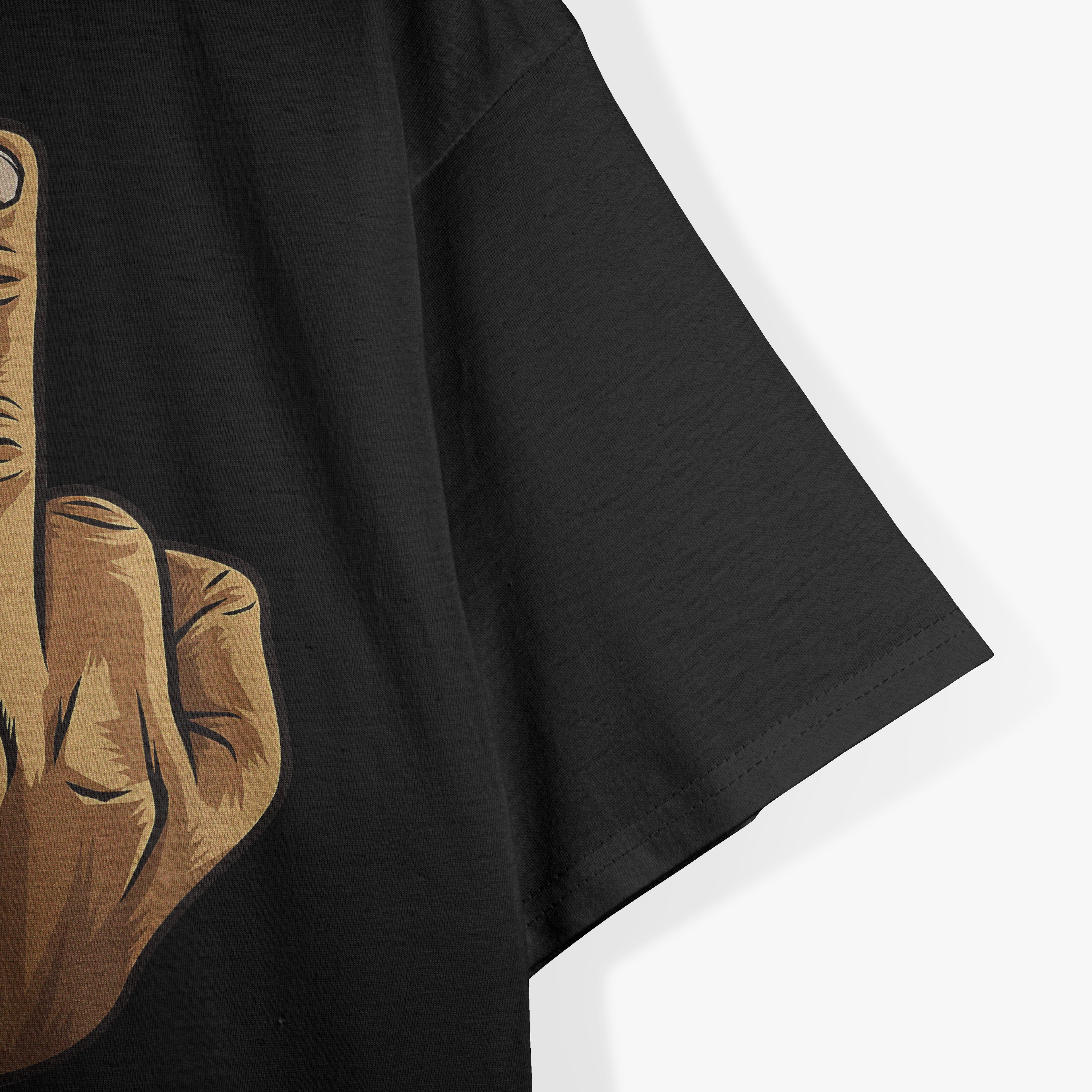 Middle Finger - Cursing Swearing Hand Gesture Sarcastic T-Shirt