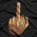 Middle Finger - Cursing Swearing Hand Gesture Sarcastic T-Shirt